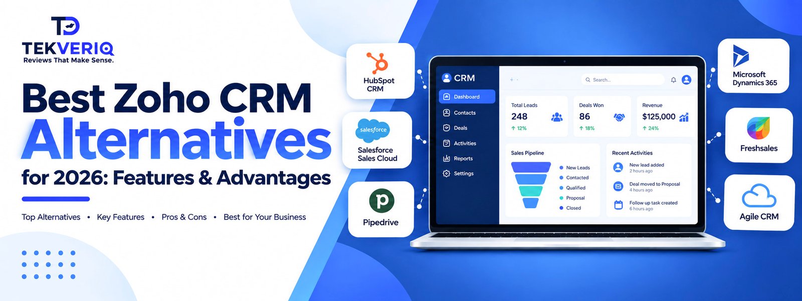 Best Zoho CRM Alternatives